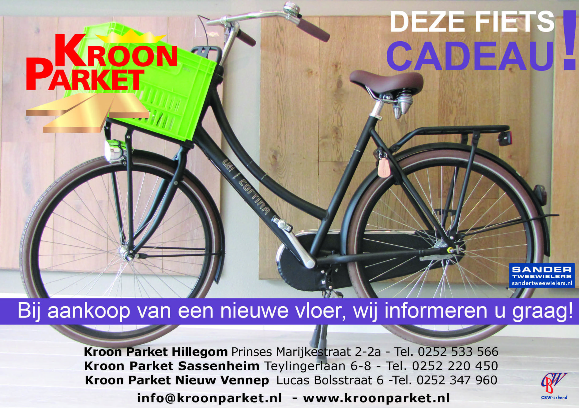 Advertentie Fietsactie Kroonparket def aangepast met NV adres