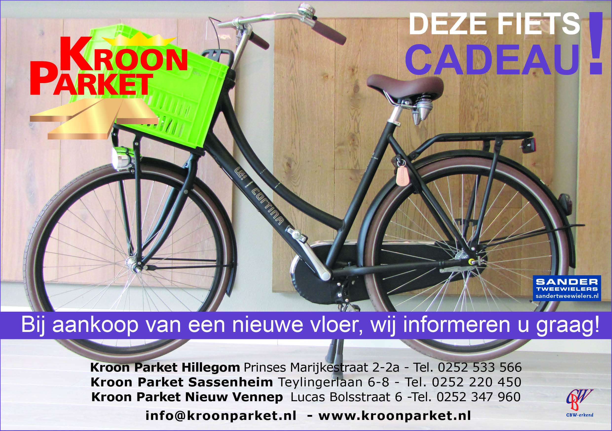 Advertentie Fietsactie Kroonparket def aangepast met NV adres