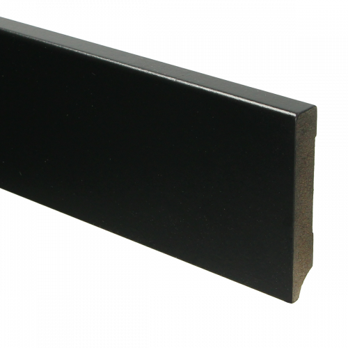 mdf plint 15 mm dik modern met uitsparing zwart
